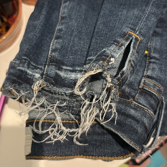 Frame Denim Dark Blue Skinny Jeans ( Le High Skinny model) size 24 - Picture 12 of 12